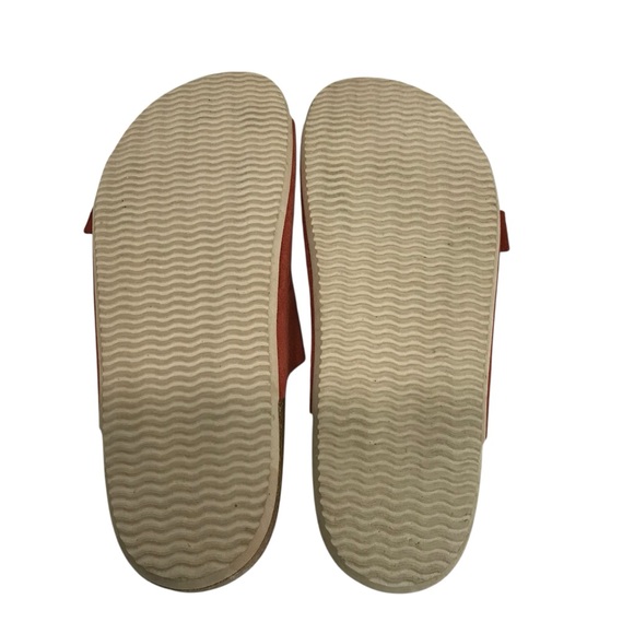 Yokono Sandals Womens Size 9 Orange Skip On Buckle Leather - Picture 4 of 6